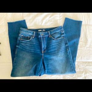 Old Navy Power Slim Straight High Rise Jean.